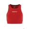 RUSH 2.0 CROP TOP W BRIGHT RED