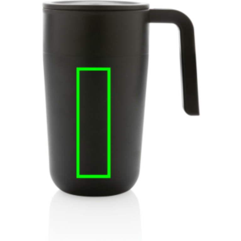 Mugg med handtag, i GRS certifierad PP och S/S