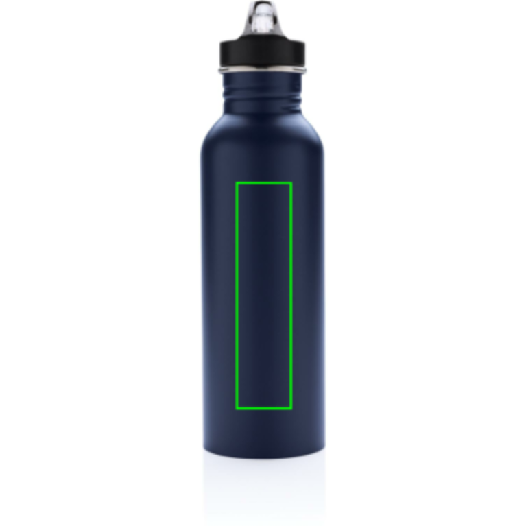 Lyxig sportflaska i stainless steel