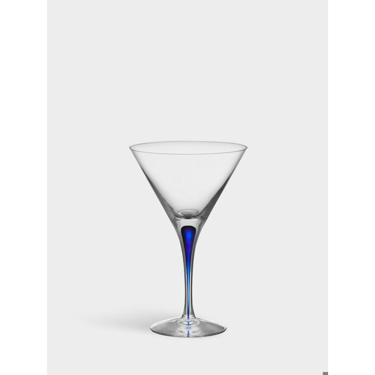 Intermezzo martiniglas blå 25cl
