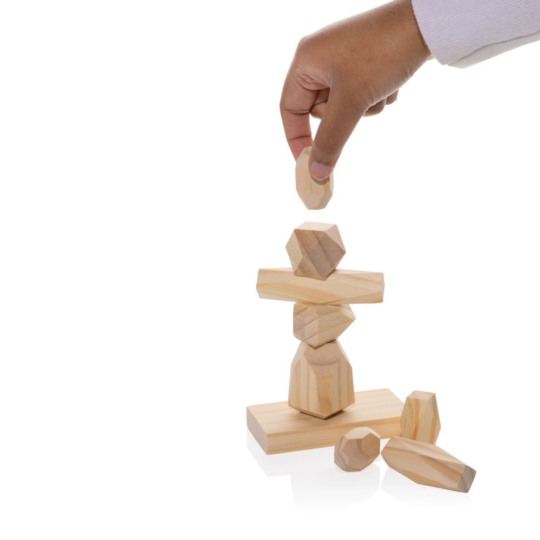 Ukiyo Crios balansstenar i trä