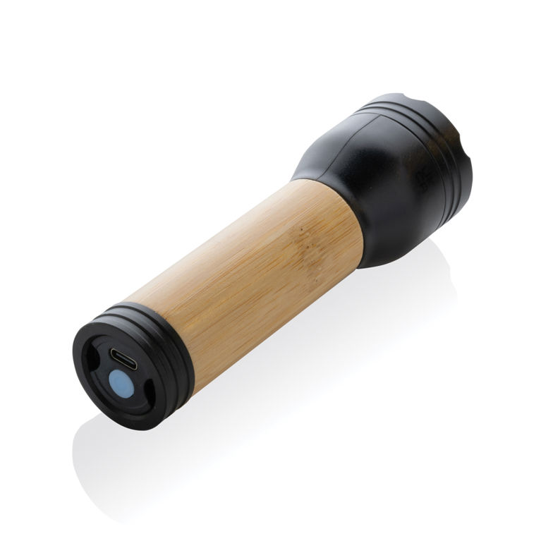 Lucid 3W ficklampa RCS certifierad återvunnen plast & bambu