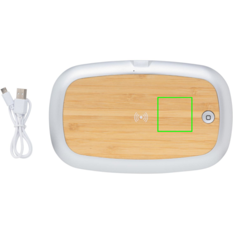 Rena UV-C steriliseringsbox med 5W trådlös laddare