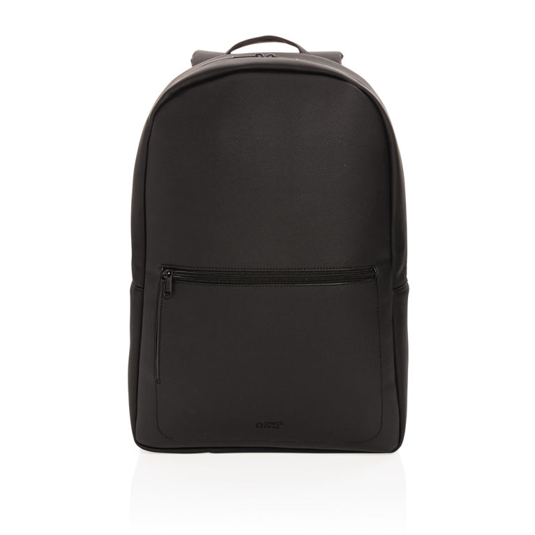 Swiss Peak lyxig laptopryggsäck i PU, PVC-fri
