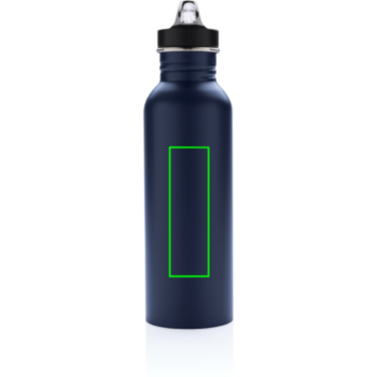 Lyxig sportflaska i stainless steel