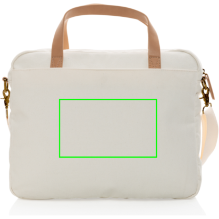 Impact AWARE™ laptopväska i 16 oz. återvunnen canvas