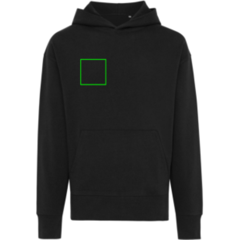 IQONIQ Yoho relaxed fit hoodie i återvunnen bomull