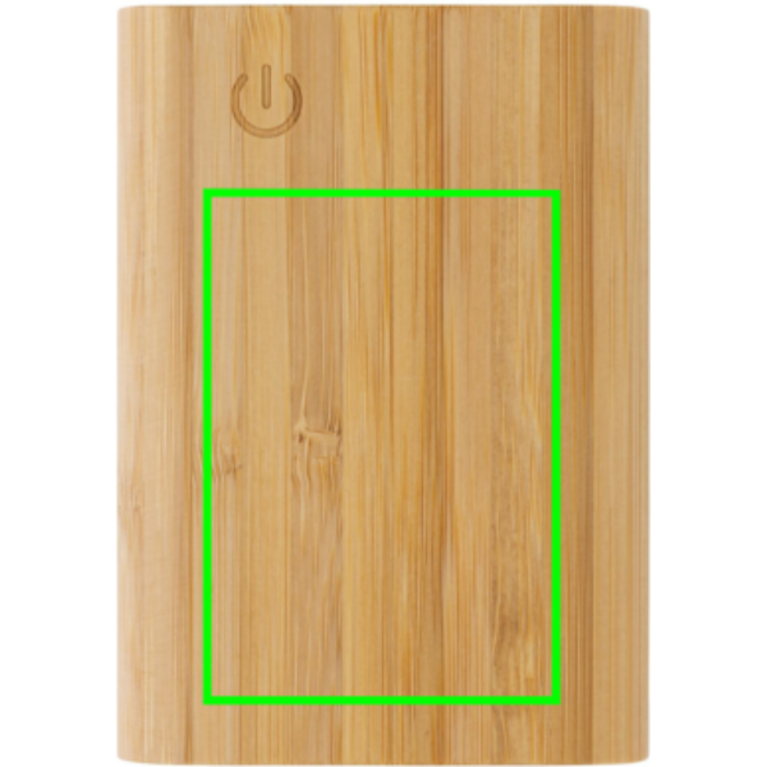 5.000 mAh powerbank i bambu
