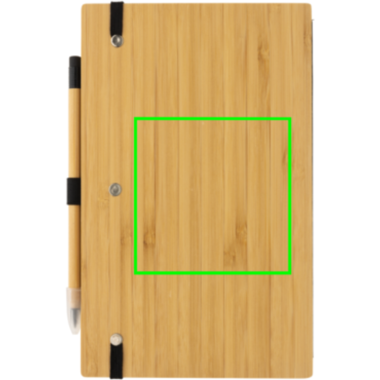 Set anteckningsbok i bambu och infinity penna