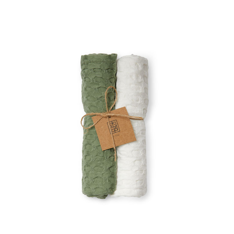 Cromer kökshandduk i våffeldesign, 2-pack