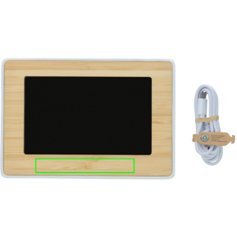 Utah LED klocka RCS rplast & bambu