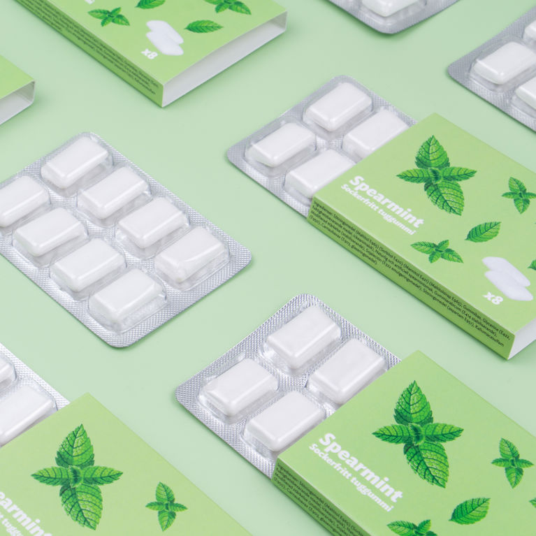 Tuggummi 8-pack - Spearmint