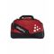 SQUAD DUFFEL MEDIUM BLACK/BRIGHT RED