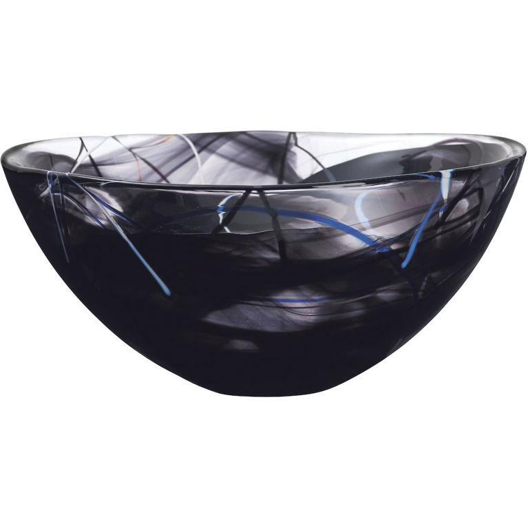 Contrast skål svart 350mm