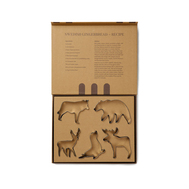 Nordic big 5 kakform, 5 delar