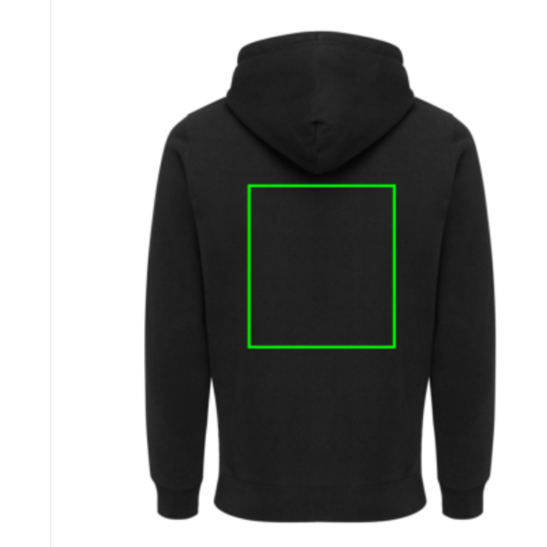 IQONIQ Abisko hoodie med dragkedja i återvunnen bomull