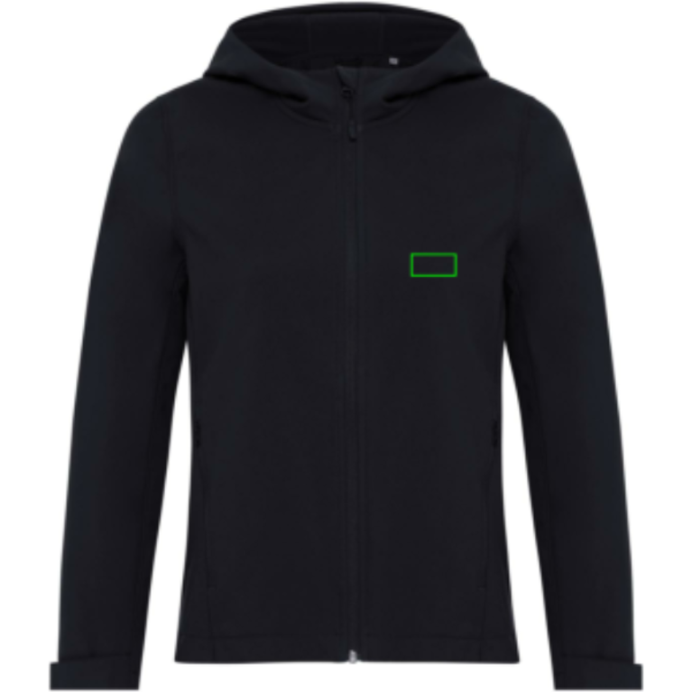 IQONIQ Makalu soft shell damjacka i återvunnen polyester