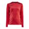 PRO CONTROL IMPACT LS TEE W BRIGHT RED/BLACK