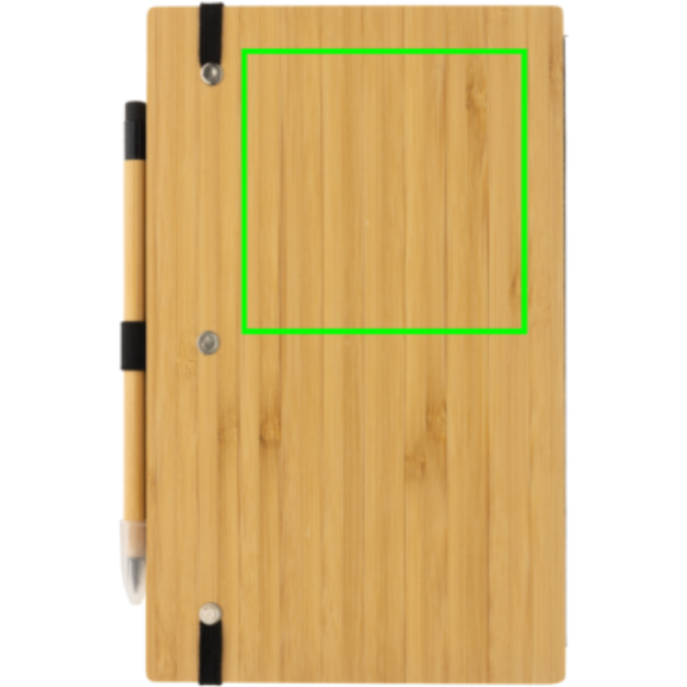 Set anteckningsbok i bambu och infinity penna