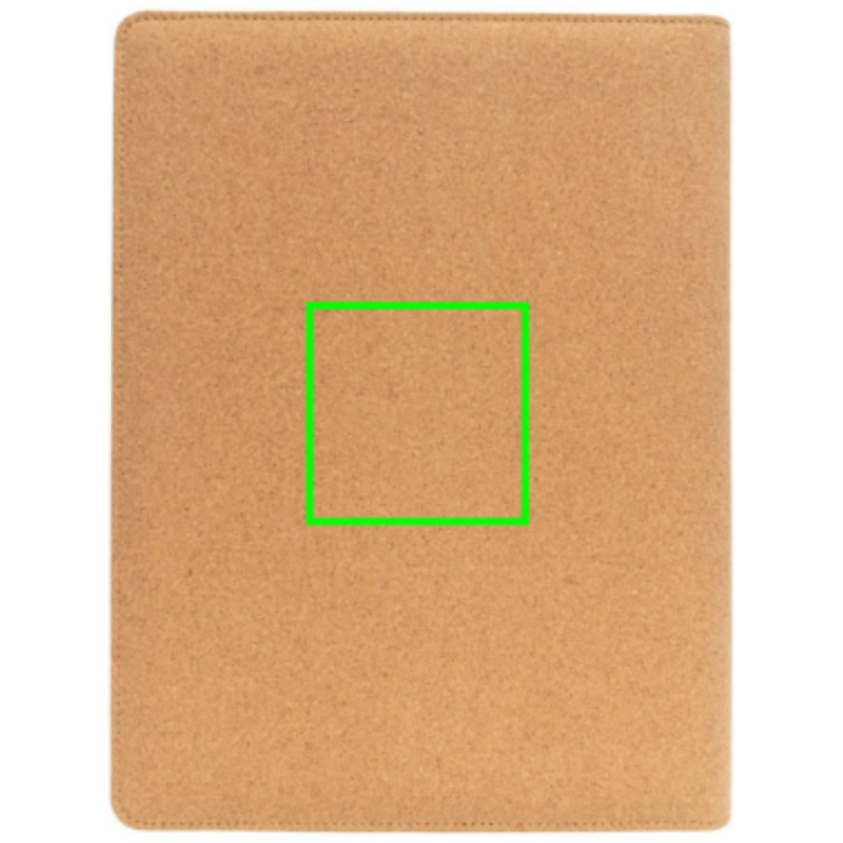 A4 portfolio i kork med penna