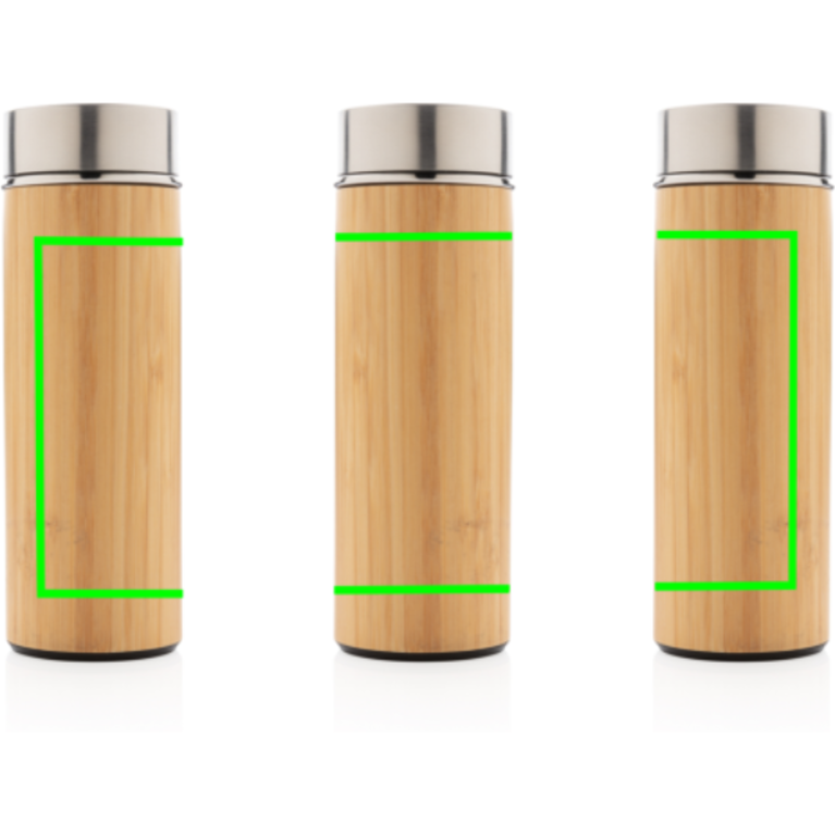 Läckagesäker bambutermos