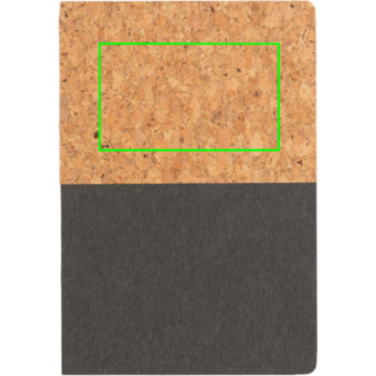 A5 kork & kraft anteckningsbok