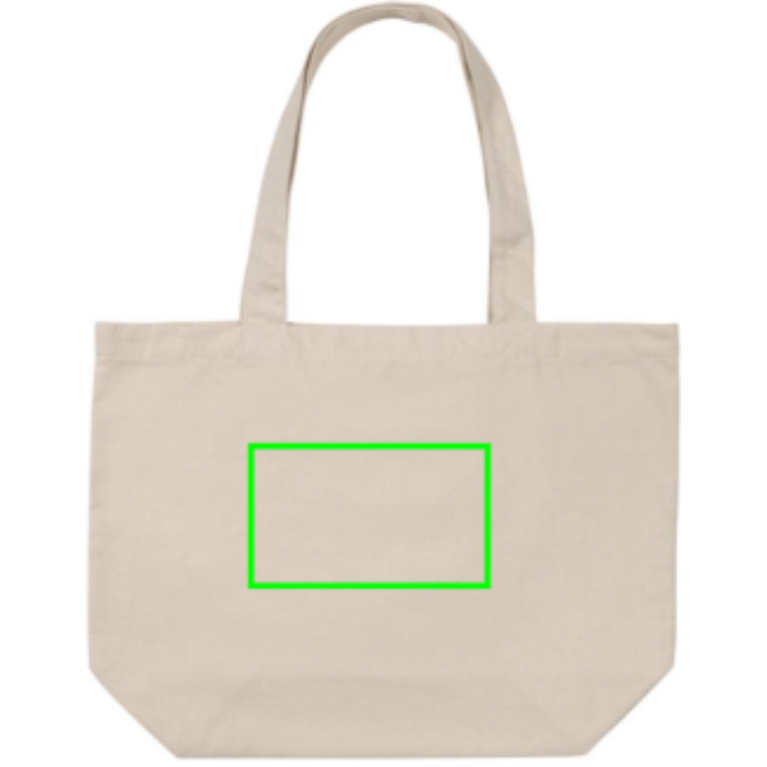 Impact Aware™ shoppingkasse m/ficka 240 gsm ofärgad rcanvas