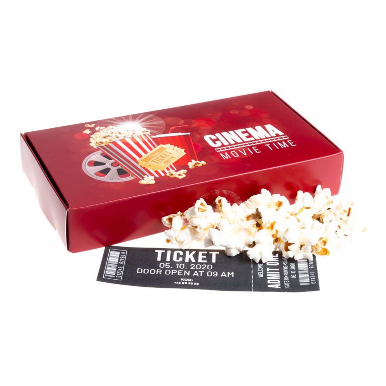 Brevlådeask Film Standardmotiv - Hemmabiopaketet