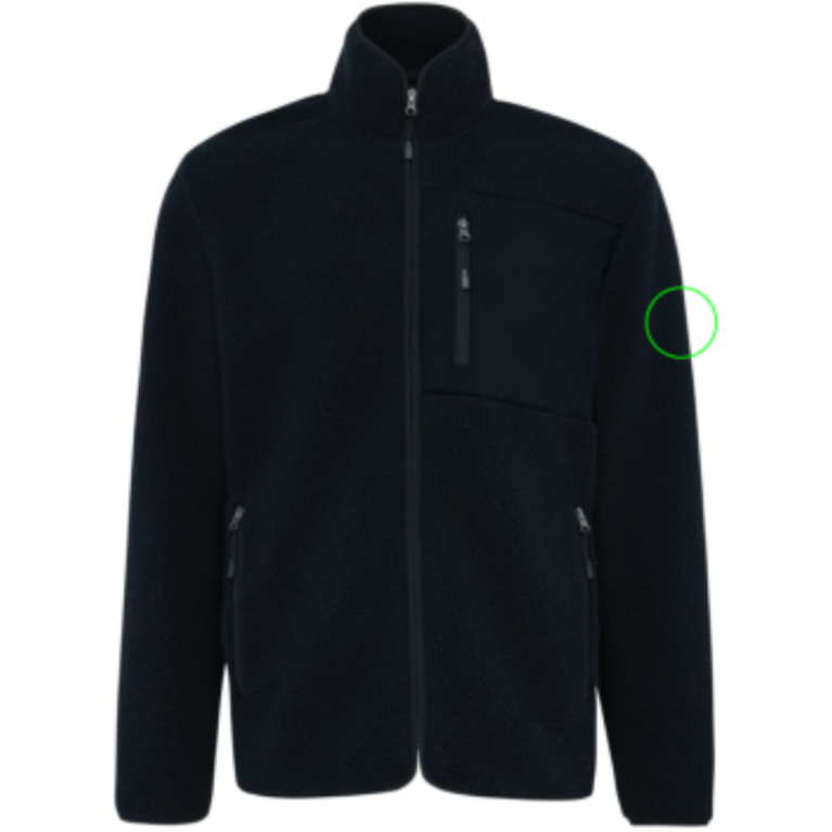 IQONIQ Diran pile fleecejacka i återvunnen polyester