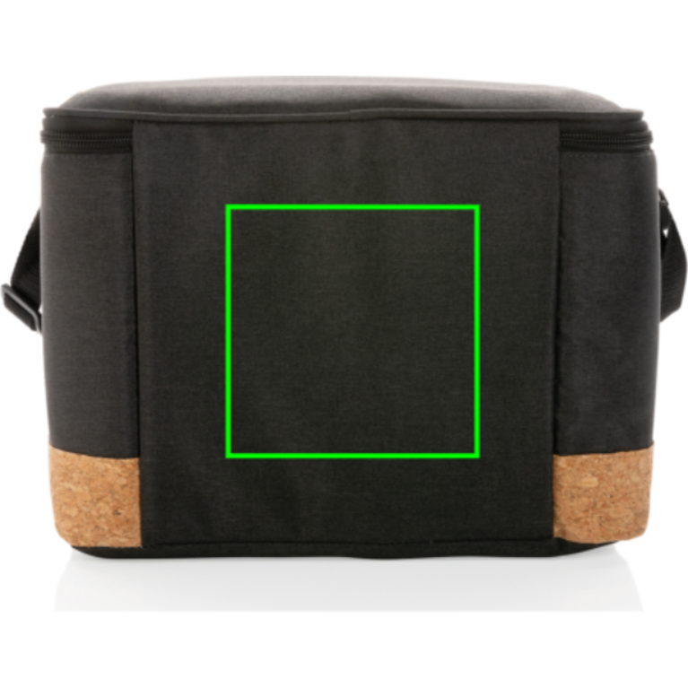 Impact AWARE™ XL RPET two tone kylväska med korkdetaljer