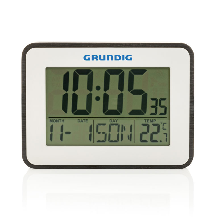 Grundig väderstation, alarm och kalender