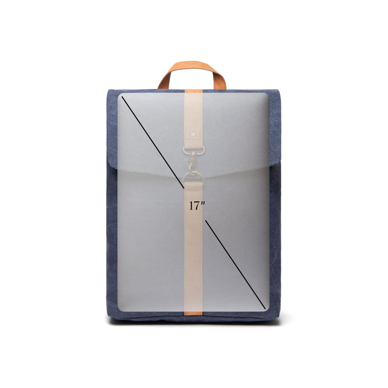 Bosler GRS återvunnen canvas ryggsäck