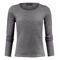 Merino U Woman Grey Melange Merino U Woman Grey Melange