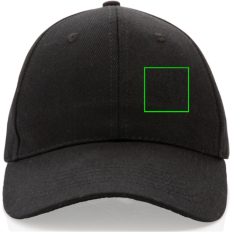 Impact 6 paneler keps, 280gr återvunnen bomull AWARE™