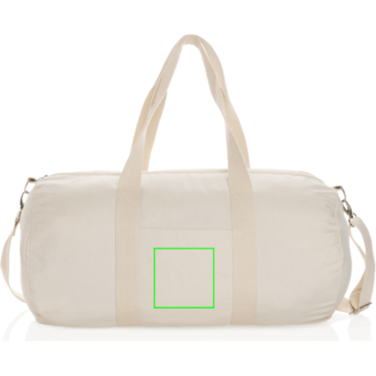 Impact Aware™ 285gsm ofärgad återvunnen canvas duffelväska