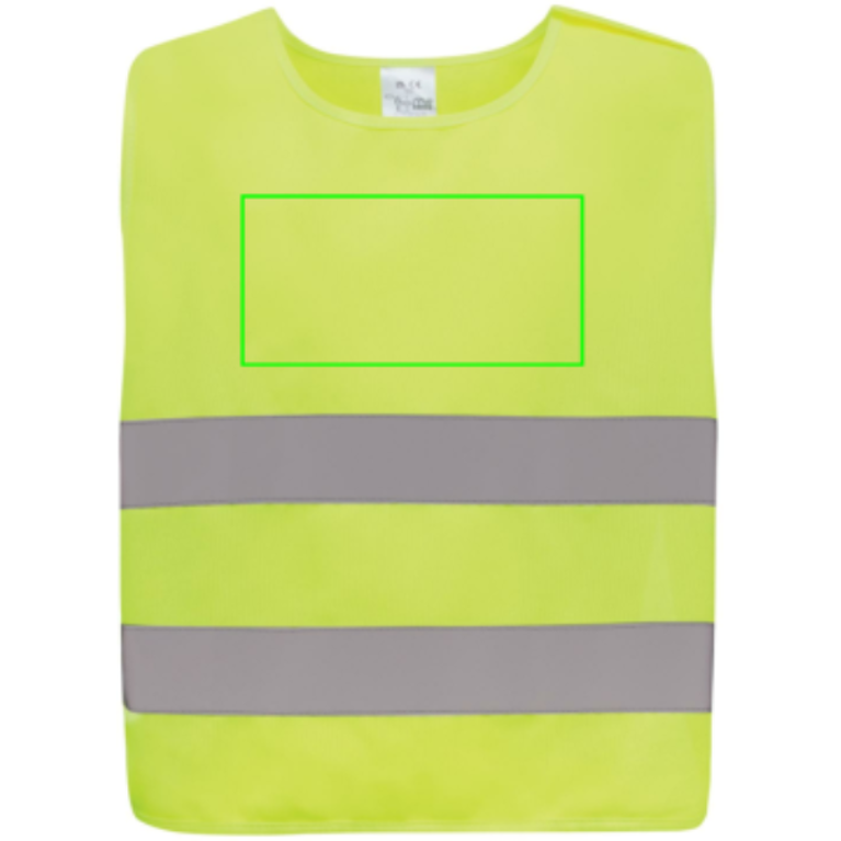 Reflexväst för barn 7-12 år, GRS återvunnen PET
