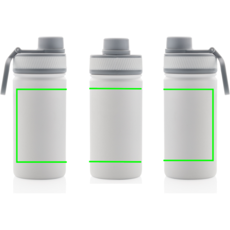 Vakuumflaska i stainless steel med sportlock 550ml