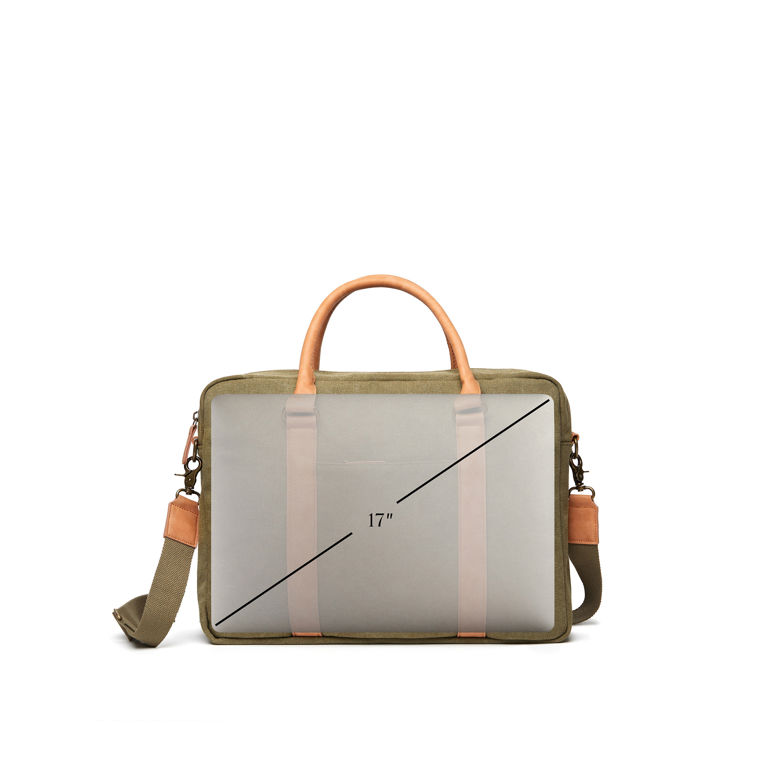 Bosler RCS återvunnen canvas datorväska