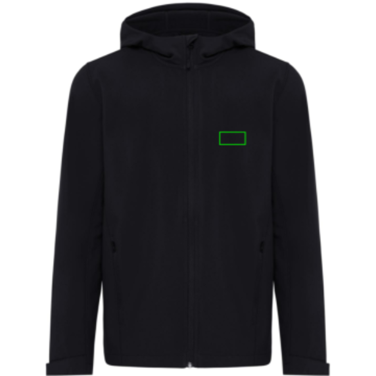 IQONIQ Makalu softshell herrjacka i återvunnen polyester