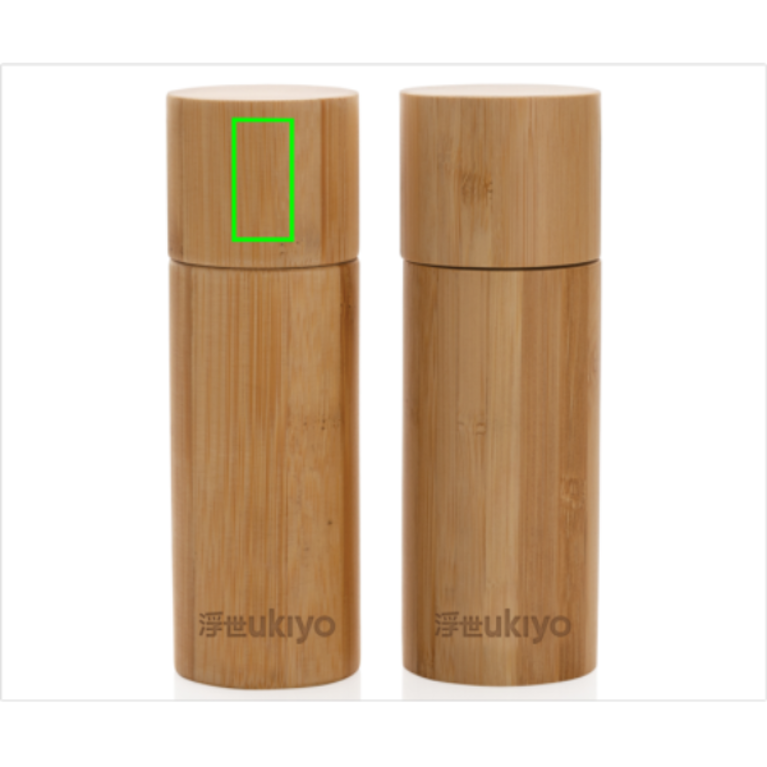Ukiyo bambu salt & peppar set
