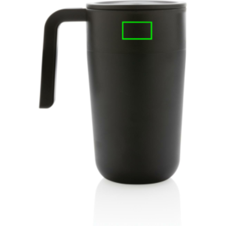 Mugg med handtag, i GRS certifierad PP och S/S