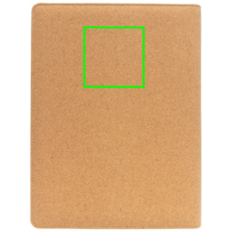 A4 portfolio i kork med penna