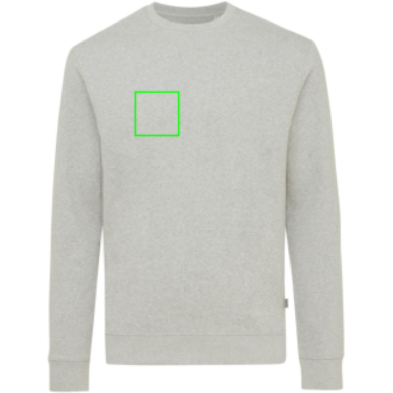 IQONIQ Denali sweatshirt i återvunnen ofärgad bomull