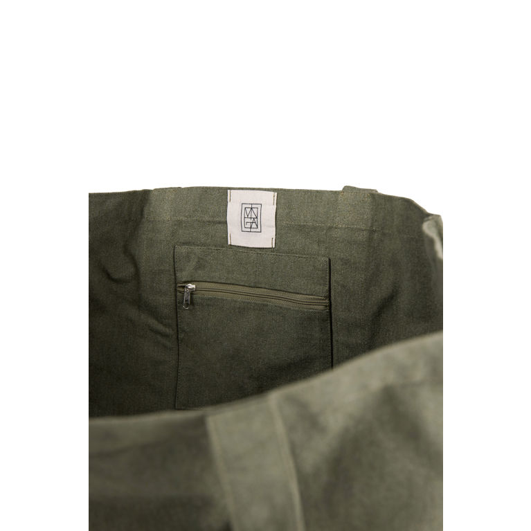 Hilo AWARE™ återvunnen canvas maxi tote bag