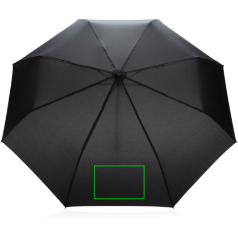 20.5" Impact AWARE™ RPET 190T Pongee paraply  bambu