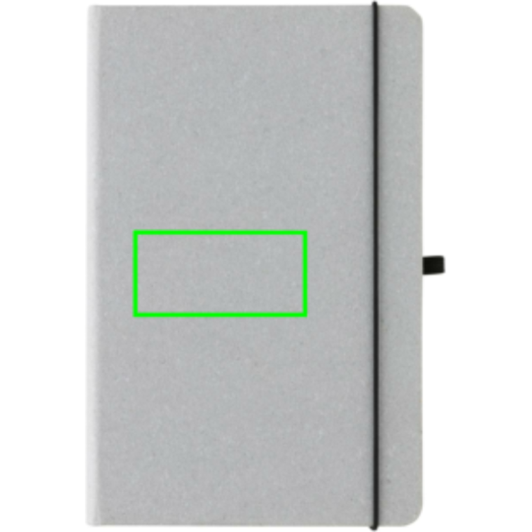 A5 hardcover anteckningsbok i återvunnet läder