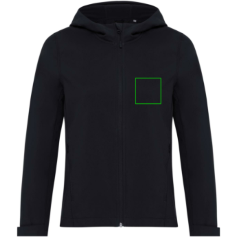 IQONIQ Makalu soft shell damjacka i återvunnen polyester