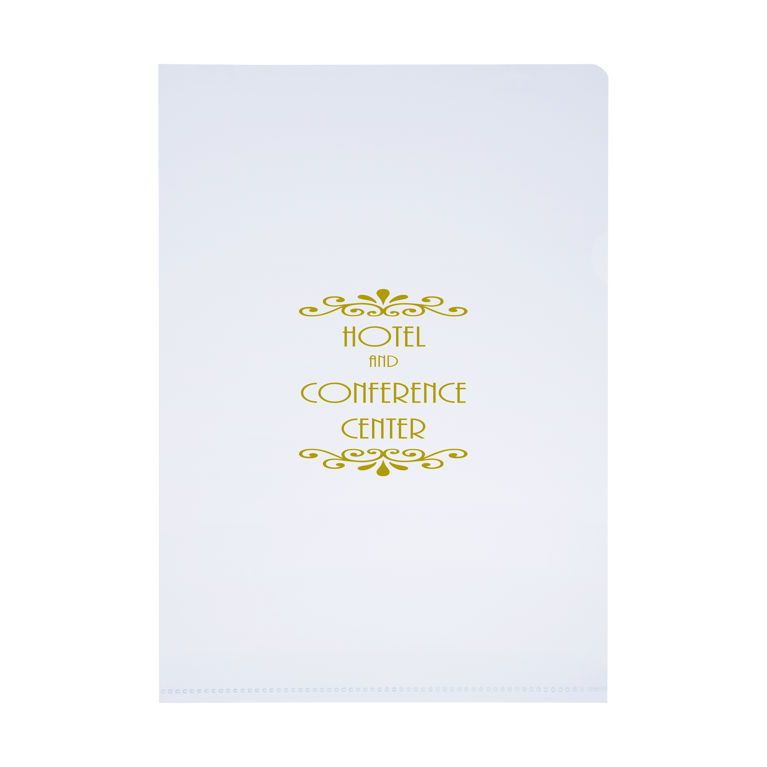 Plastmapp A4 frostad PP