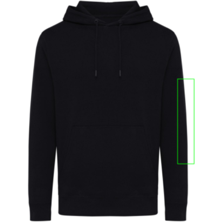 IQONIQ Rila lättvikt hoodie i återvunnen bomull