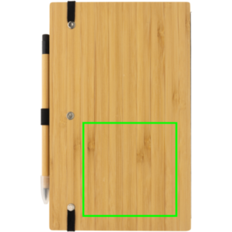 Set anteckningsbok i bambu och infinity penna